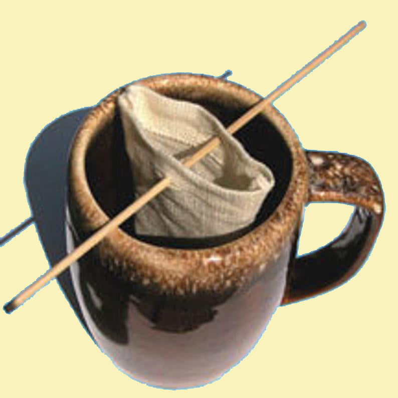 HEMP TEA (1 PK) - Organic Hemp Reusable Tea Filtering Bag